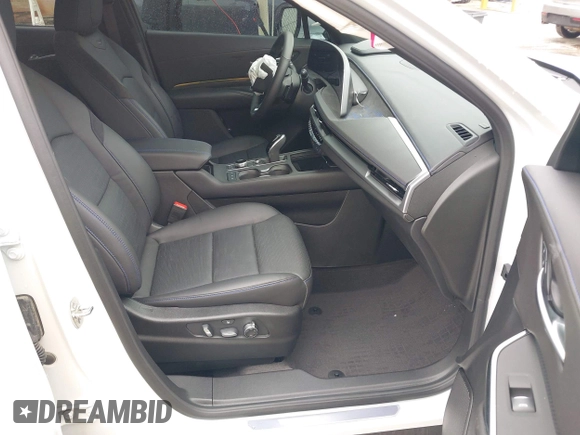 2024 Cadillac XT4 AWD Sport with VIN 1GYFZFR40RF223782, listed as a IAAI auction lot 42295745 with 7,254 mi miles and . Bid and sale history available at DreamBid. Image 5.