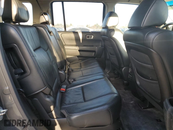 2011 Honda Pilot EX-L with VIN 5FNYF4H69BB031608, listed as a Copart auction lot 50137805 with 266,621 mi miles and Salvage Title. Bid and sale history available at carsss.com. Image 12.