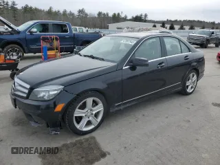 2011 Mercedes-Benz C-Class C 300 Sport with VIN WDDGF8BB8BR183369, listed as a Copart auction lot 47857945 with 147,010 mi miles and Salvage Title. Bid and sale history available at carsss.com. Image 1.