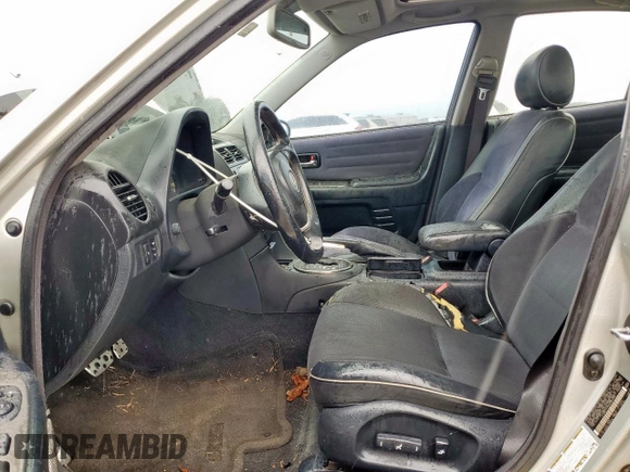 2004 Lexus IS 300/350 z VIN JTHBD192540086952, wystawiony jako Copart lot #60622125 z przebiegiem 250 991 mil mil oraz Czysty tytuł • Clean title. Historia ofert i sprzedaży dostępna na DreamBid. Obrazek 7.