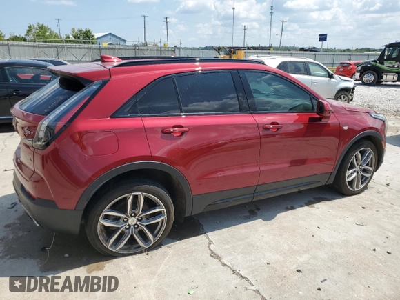 2020 Cadillac XT4 AWD Sport with VIN 1GYFZFR46LF023142, listed as a Copart auction lot 68239744 with 88,768 mi miles and Salvage title. Bid and sale history available at DreamBid. Image 3.