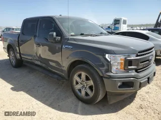2018 Ford F-150 XL with VIN 1FTEW1CP1JFC95109, listed as a Copart auction lot 48745955 with 109,496 mi miles and Salvage Title. Bid and sale history available at carsss.com. Image 4.