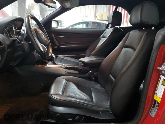 2012 BMW 1 Series 135i with VIN WBAUN7C55CVM26371, listed as a Copart auction lot 71600354 with Not provided miles and Salvage title. Bid and sale history available at DreamBid. Image 7.