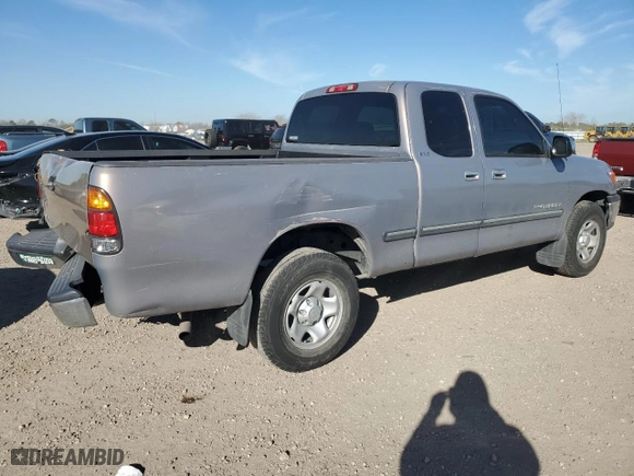 2001 Toyota Tundra SR5 with VIN 5TBRT34171S158183, listed as a Copart auction lot 48054035 with 273,439 mi miles and Salvage Title. Bid and sale history available at carsss.com. Image 3.