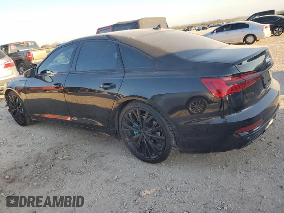 2019 Audi A6 Prestige with VIN WAUM2AF20KN053262, listed as a Copart auction lot 47344665 with 107,428 mi miles and Salvage title. Bid and sale history available at DreamBid. Image 2.
