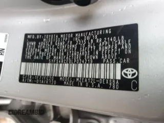 2020 Toyota Corolla SE with VIN 5YFS4RCE0LP024219, listed as a Copart auction lot 45129525 with 56,155 mi miles and Clean Title. Bid and sale history available at carsss.com. Image 12.