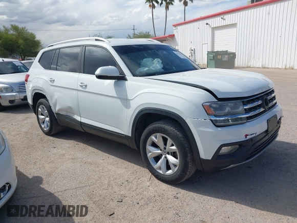 2018 Volkswagen Atlas SE с VIN 1V2KR2CA6JC576835, выставлен на аукционе IAAI как лот 42174916 с пробегом 153 322 миль миль и . История ставок и продаж доступна на DreamBid. Изображение 1.