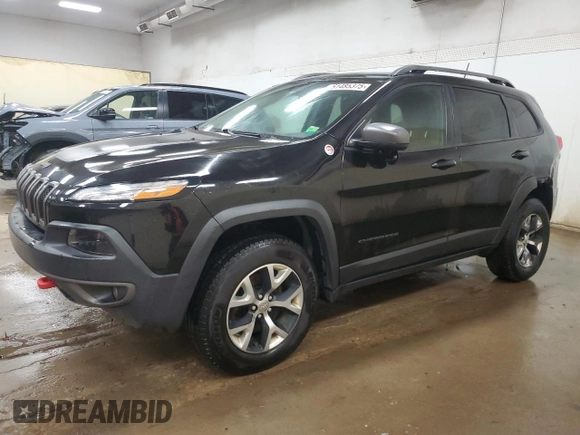 2017 Jeep Cherokee Trailhawk with VIN 1C4PJMBS8HW545440, listed as a Copart auction lot 61485375 with 202,369 mi miles and Clean title. Bid and sale history available at DreamBid. Image 1.