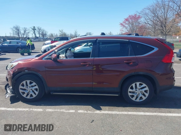 2015 Honda CR-V EX-L with VIN 2HKRM4H74FH616400, listed as a IAAI auction lot 42059162 with 120,636 mi miles and . Bid and sale history available at DreamBid. Image 14.