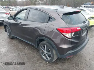 2022 Honda HR-V EX with VIN 3CZRU6H53NM716534, listed as a IAAI auction lot 41046653 with 21,533 mi miles. Bid and sale history available at carsss.com. Image 3.