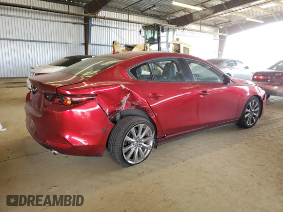 2019 Mazda 3 Preferred with VIN JM1BPADL8K1115313, listed as a Copart auction lot 47657405 with 26,520 mi miles and Salvage Title. Bid and sale history available at DreamBid. Image 3.