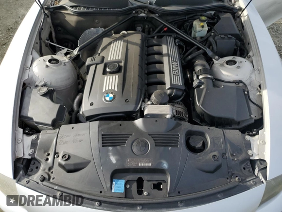 2007 BMW Z4 3.0i with VIN 4USBU33527LW73168, listed as a Copart auction lot 50080395 with 147,040 mi miles and Salvage Title. Bid and sale history available at carsss.com. Image 11.