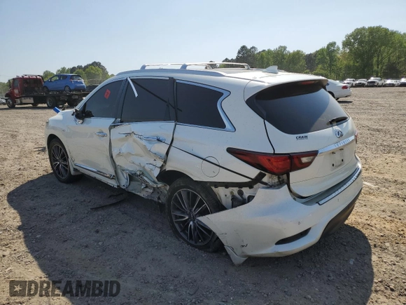 2020 Infiniti QX60 Luxe with VIN 5N1DL0MN3LC508332, listed as a Copart auction lot 53514535 with 77,963 mi miles and Salvage title. Bid and sale history available at DreamBid. Image 2.