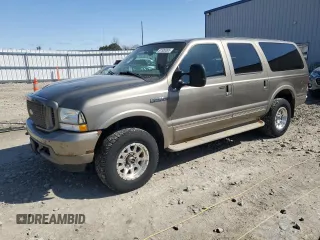 2004 Ford Excursion Eddie Bauer with VIN 1FMSU45P44EB40602, listed as a Copart auction lot 51536395 with 188,417 mi miles and Clean Title. Bid and sale history available at DreamBid. Image 1.