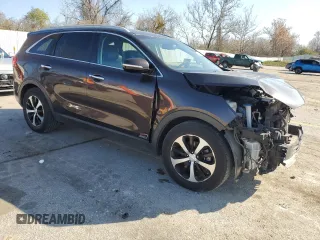 2016 Kia Sorento EX with VIN 5XYPHDA10GG050133, listed as a Copart auction lot 80547154 with 122,729 mi miles and Salvage Title. Bid and sale history available at carsss.com. Image 4.
