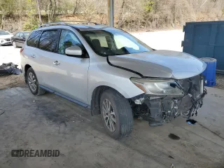 2016 Nissan Pathfinder SV with VIN 5N1AR2MN7GC658916, listed as a Copart auction lot 50705275 with 170,982 mi miles and Salvage title. Bid and sale history available at DreamBid. Image 4.
