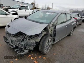 2019 Nissan LEAF SV z VIN 1N4AZ1CP1KC314577, wystawiony jako Copart lot #71753092 z przebiegiem 41 315 mil mil oraz . Historia ofert i sprzedaży dostępna na DreamBid. Obrazek 1.