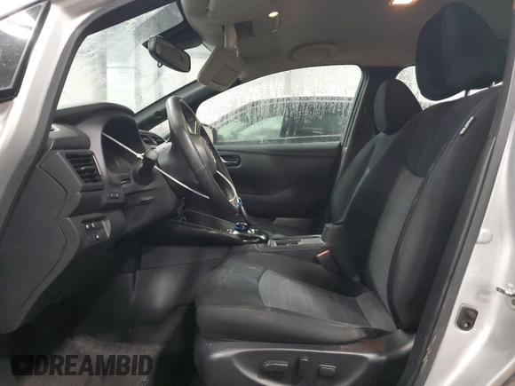 2020 Nissan LEAF SV Plus with VIN 1N4BZ1CP8LC308684, listed as a Copart auction lot 44650975 with 25,570 mi miles and Salvage Title. Bid and sale history available at DreamBid. Image 7.