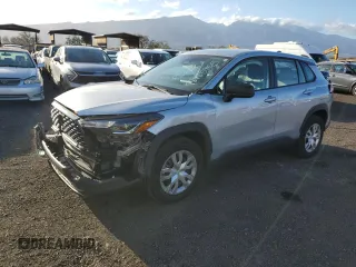 2024 Toyota Corolla Cross L with VIN 7MUAAAAGXRV078241, listed as a Copart auction lot 88485965 with 9,910 mi miles and Salvage title. Bid and sale history available at DreamBid. Image 1.