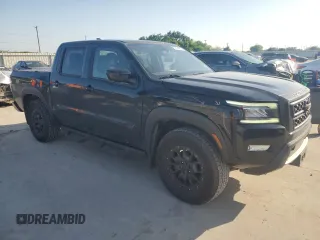 2022 Nissan Frontier SV with VIN 1N6ED1EK5NN615256, listed as a Copart auction lot 53124975 with 29,745 mi miles and Salvage title. Bid and sale history available at DreamBid. Image 4.