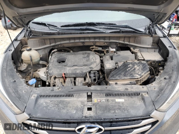 2018 Hyundai Tucson Sport with VIN KM8J33ALXJU771612, listed as a Copart auction lot 44452845 with 94,048 mi miles and Salvage Title. Bid and sale history available at carsss.com. Image 12.