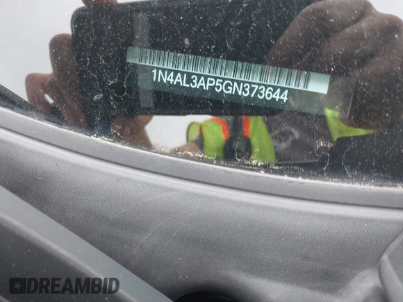 2016 Nissan Altima S with VIN 1N4AL3AP5GN373644, listed as a IAAI auction lot 42278197 with 69,838 mi miles and . Bid and sale history available at DreamBid. Image 9.