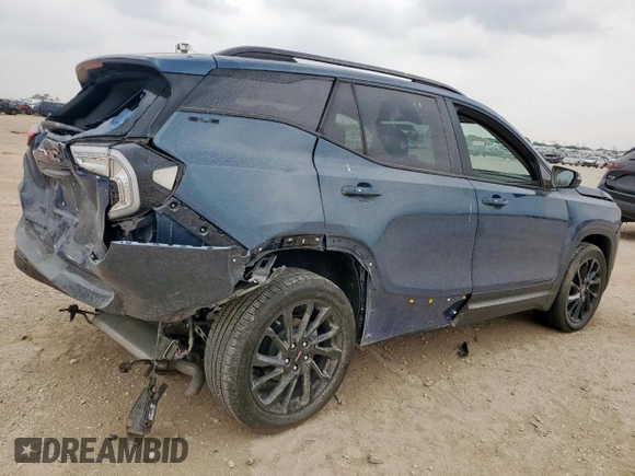 2024 GMC Terrain SLE with VIN 3GKALMEG1RL314074, listed as a Copart auction lot 57644815 with 14,829 mi miles and Salvage title. Bid and sale history available at DreamBid. Image 3.