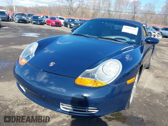 2001 Porsche Boxster z VIN WP0CA29861S620159, wystawiony jako IAAI lot #41868701 z przebiegiem 38 776 mil mil oraz . Historia ofert i sprzedaży dostępna na DreamBid. Obrazek 6.