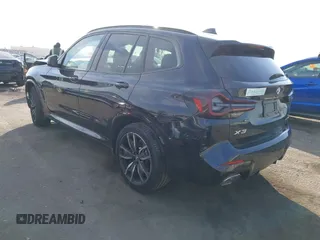 2024 BMW X3 sDrive30i with VIN WBX47DP07RN272655, listed as a IAAI auction lot 41018753 with 11,330 mi miles and . Bid and sale history available at DreamBid. Image 3.