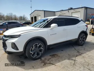2019 Chevrolet Blazer RS z VIN 3GNKBERS9KS571672, wystawiony jako Copart lot #53266475 z przebiegiem 76 044 mil mil oraz Szkoda całkowita • Salvage title. Historia ofert i sprzedaży dostępna na DreamBid. Obrazek 1.