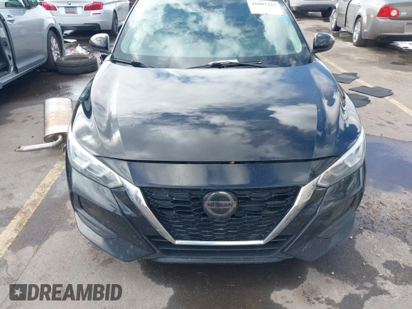 2020 Nissan Sentra S with VIN 3N1AB8BV1LY231895, listed as a IAAI auction lot 41807223 with 74,274 mi miles. Bid and sale history available at carsss.com. Image 11.
