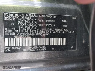 2021 Toyota RAV4 XLE Premium with VIN 2T3C1RFV6MC103170, listed as a IAAI auction lot 41510409 with 31,770 mi miles. Bid and sale history available at carsss.com. Image 9.