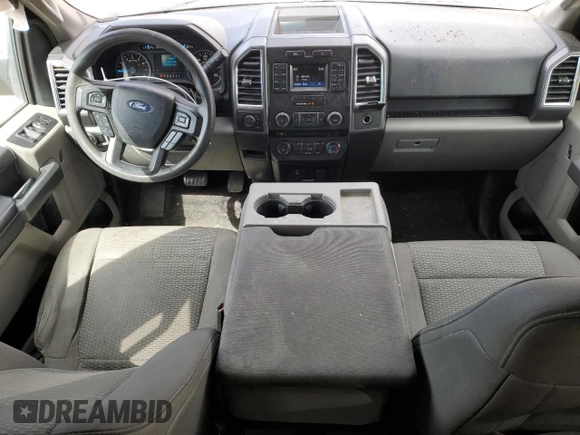 2017 Ford F-150 XL with VIN 1FTEW1E85HFA35022, listed as a Copart auction lot 48306355 with 139,326 mi miles and Salvage Title. Bid and sale history available at DreamBid. Image 8.