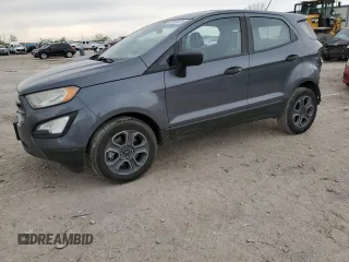 2020 Ford EcoSport S z VIN MAJ3S2FE3LC325059, wystawiony jako Copart lot #51971825 z przebiegiem 117 449 mil mil oraz Szkoda całkowita • Salvage title. Historia ofert i sprzedaży dostępna na DreamBid. Obrazek 1.