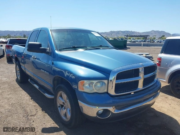 2005 Dodge Ram 1500 SLT with VIN 1D7HA18D35S284397, listed as a IAAI auction lot 41981613 with 205,469 mi miles. Bid and sale history available at carsss.com. Image 6.