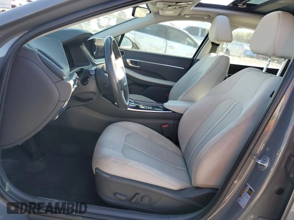 2023 Hyundai Sonata SEL z VIN KMHL14JA3PA272017, wystawiony jako Copart lot #46480155 z przebiegiem 84 460 mil mil oraz Szkody całkowita. Historia ofert i sprzedaży dostępna na DreamBid. Obrazek 7.