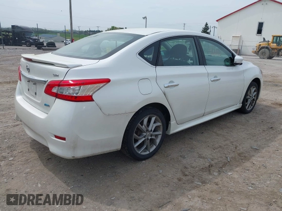 2013 Nissan Sentra S with VIN 3N1AB7AP4DL779336, listed as a IAAI auction lot 42085602 with 141,795 mi miles and . Bid and sale history available at DreamBid. Image 4.