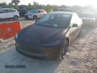 2025 Tesla Model 3 Long Range with VIN 5YJ3E1EAXSF974949, listed as a IAAI auction lot 41934237 with 260 mi miles and . Bid and sale history available at carsss.com. Image 19.