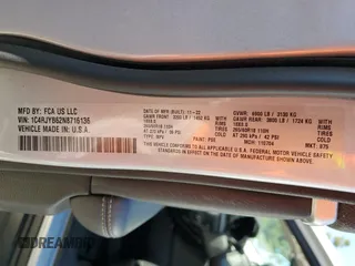 2022 Jeep Grand Cherokee with VIN 1C4RJYB62N8716136, listed as a Copart auction lot 46552485 with Not provided miles and Salvage title. Bid and sale history available at DreamBid. Image 13.
