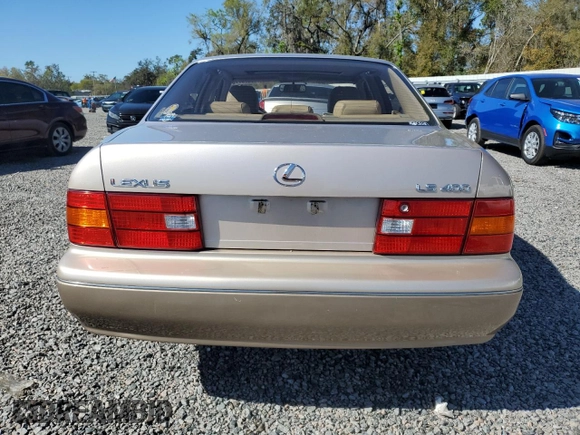 1998 Lexus LS 400 z VIN JT8BH28F9W0116715, wystawiony jako Copart lot #46878775 z przebiegiem 97 170 mil mil oraz Szkoda całkowita • Salvage title. Historia ofert i sprzedaży dostępna na DreamBid. Obrazek 6.