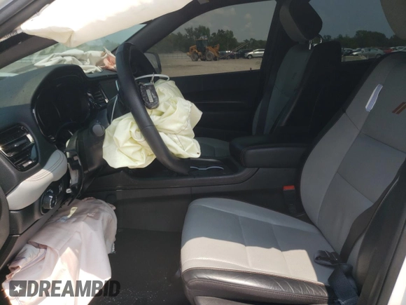 2021 Dodge Durango R/T with VIN 1C4SDJCT1MC662974, listed as a Copart auction lot 52632263 with 39,127 mi miles and Salvage Title. Bid and sale history available at DreamBid. Image 7.
