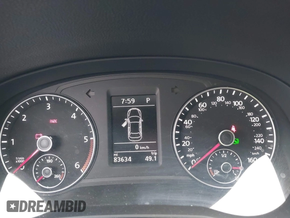 2013 Volkswagen Passat SE with VIN 1VWBN7A34DC148052, listed as a IAAI auction lot 42423919 with 83,634 mi miles and . Bid and sale history available at DreamBid. Image 7.