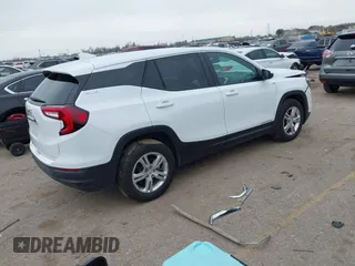 2024 GMC Terrain SLE with VIN 3GKALMEG3RL382747, listed as a IAAI auction lot 41568279 with 9,222 mi miles. Bid and sale history available at carsss.com. Image 4.