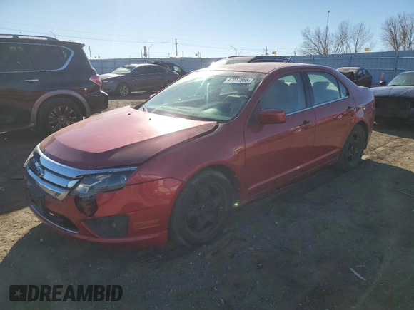 2010 Ford Fusion SE with VIN 3FAHP0HA0AR275452, listed as a Copart auction lot 47017865 with 119,012 mi miles and Clean Title. Bid and sale history available at carsss.com. Image 1.