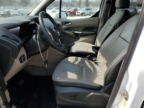 2015 Ford Transit Connect Wagon Titanium with VIN NM0GE9G77F1223725, listed as a Copart auction lot 48683865 with 0 mi miles and Salvage Title. Bid and sale history available at carsss.com. Image 7.
