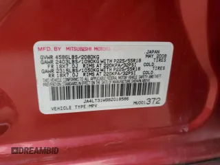 2008 Mitsubishi Outlander SE z VIN JA4LT31W98Z018586, wystawiony jako Copart lot #48254525 z przebiegiem 152 307 mil mil oraz Szkoda całkowita • Salvage title. Historia ofert i sprzedaży dostępna na DreamBid. Obrazek 13.