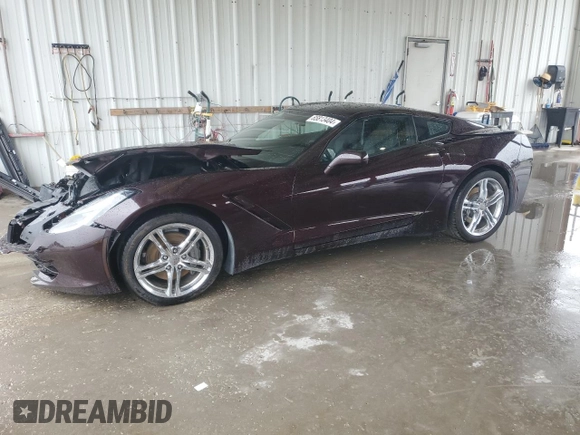 2016 Chevrolet Corvette 1LT with VIN 1G1YB2D78G5114902, listed as a Copart auction lot 65813404 with 70,179 mi miles and Salvage Title. Bid and sale history available at carsss.com. Image 1.
