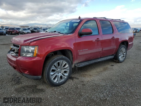 2012 Chevrolet Suburban LS with VIN 1GNSKHE74CR325944, listed as a Copart auction lot 81395844 with 87,814 mi miles and Salvage Title. Bid and sale history available at carsss.com. Image 1.