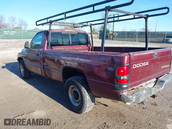 2002 Dodge Ram 2500 with VIN 3B7KC26Z12M250784, listed as a IAAI auction lot 41685294 with 244,643 mi miles. Bid and sale history available at carsss.com. Image 3.