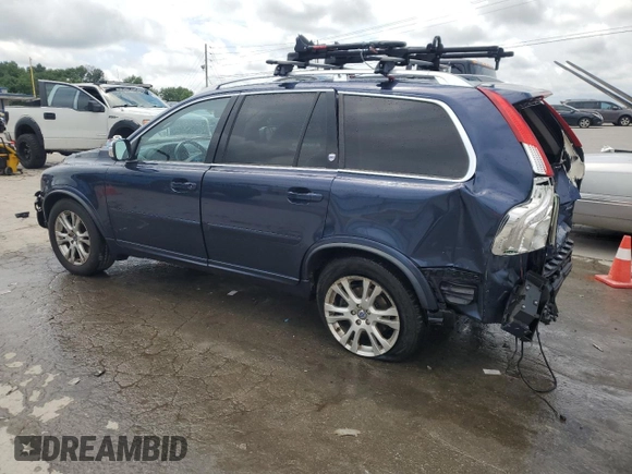 2013 Volvo XC90 Premier Plus with VIN YV4952CZ0D1643752, listed as a Copart auction lot 58782365 with 122,850 mi miles and Salvage title. Bid and sale history available at DreamBid. Image 2.